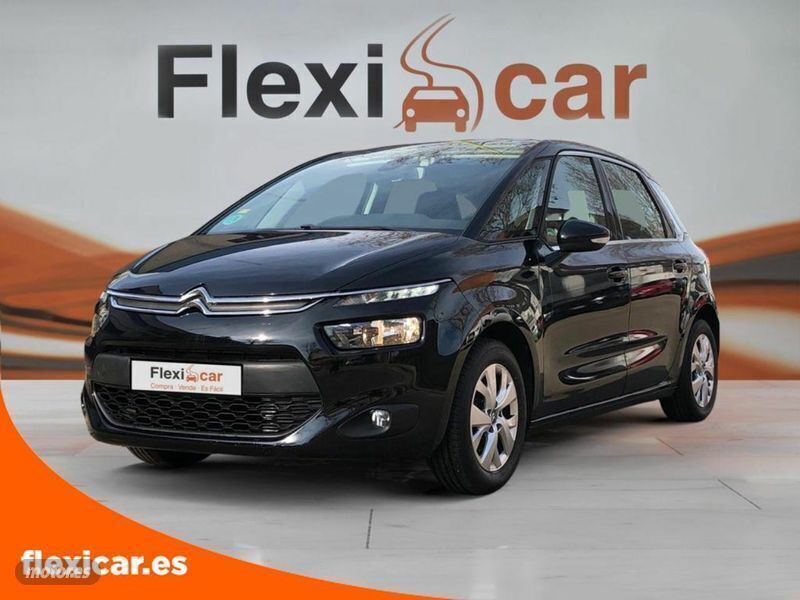 Usado Citroën C4 Picasso PureTech 130 CV (95 kW) 2015 Negro Monovolumen