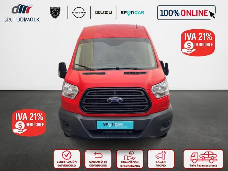 Usado Ford Transit Trend 100 CV (73 kW) 2014 Rojo Van