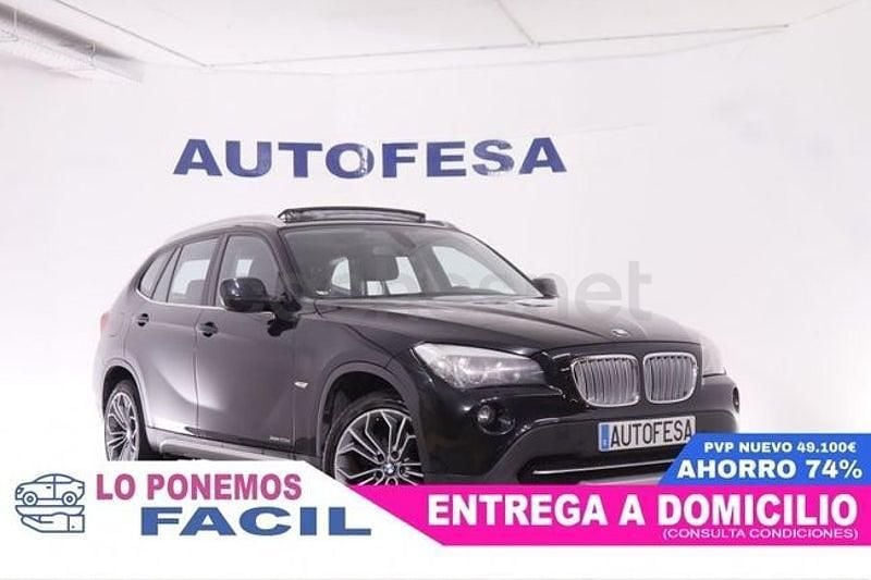 Usado BMW X1 204 CV (150 kW) 2012 Negro SUV