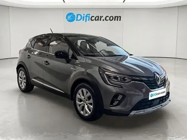 Usado Renault Captur 90 CV (66 kW) 2022 Gris SUV