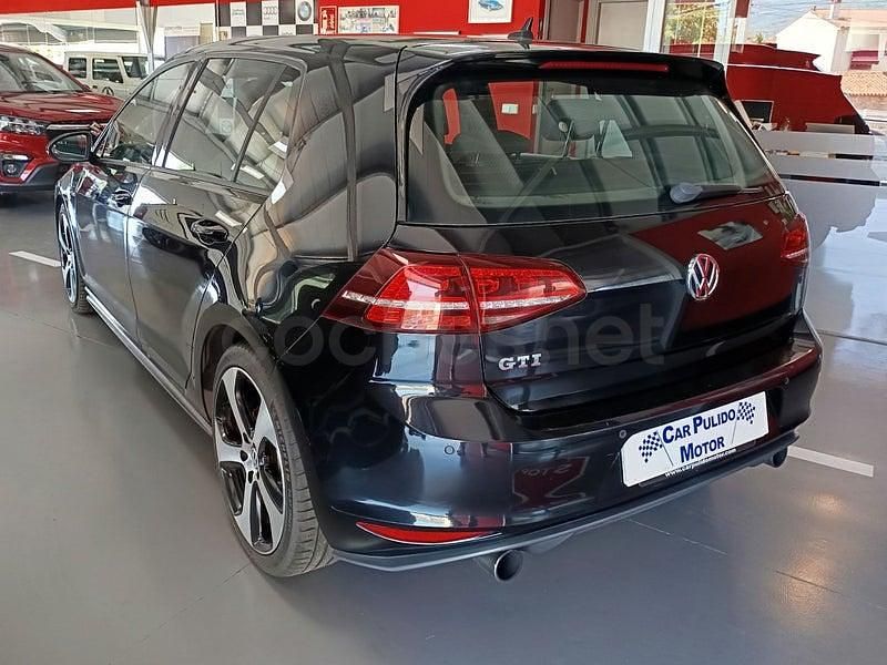 Usado VW Golf VII GTI 220 CV (161 kW) 2014 Negro Berlina