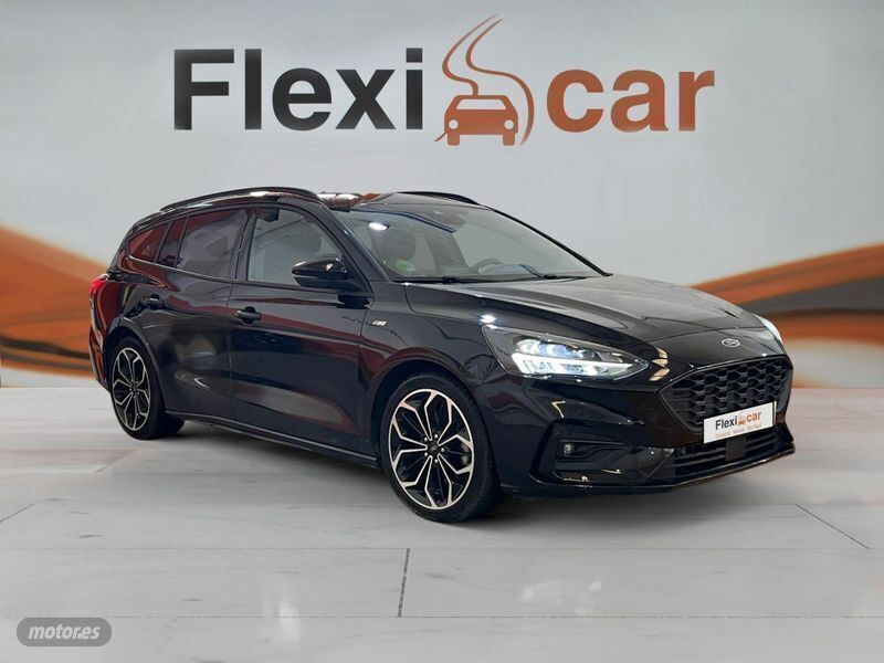 Negro Usado 2021 Ford Focus ST-Line Familiar | 18.890 € (Buen precio) - Imagen 1/4