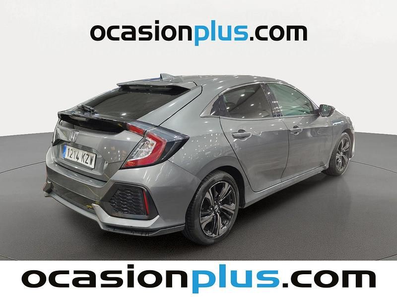 Usado Honda Civic Elegance 129 CV (94 kW) 2019 Gris Utilitario