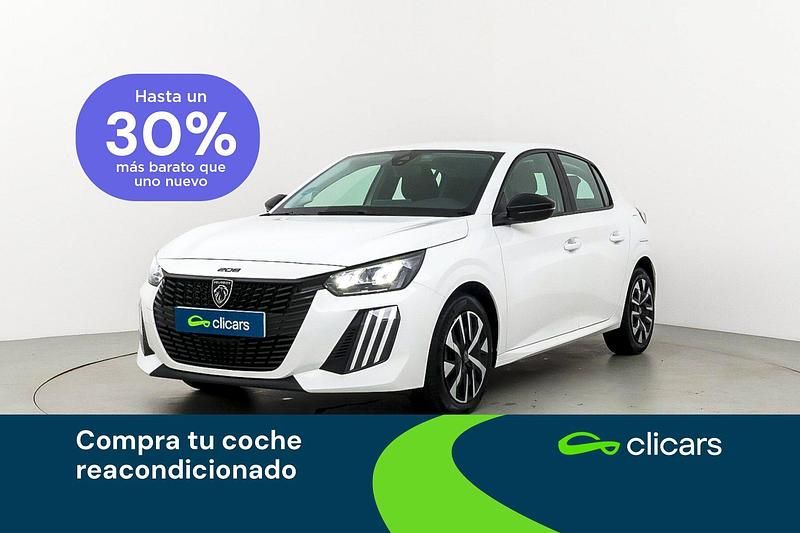 Blanco Usado 2024 Peugeot 208 Active Utilitario | 14.490 € (Precio justo) - Imagen 1/4