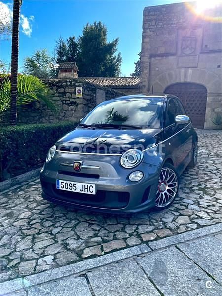 Gris / plata Usado 2015 Abarth 500 Utilitario | 10.500 € (Precio justo) - Imagen 1/4