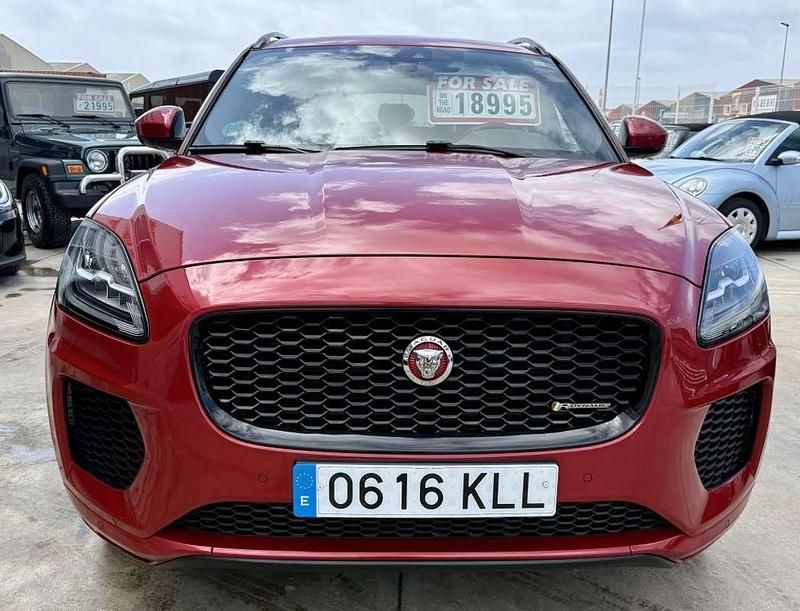 Usado Jaguar E-Pace R-Dynamic 150 CV (110 kW) 2018 Rojo SUV