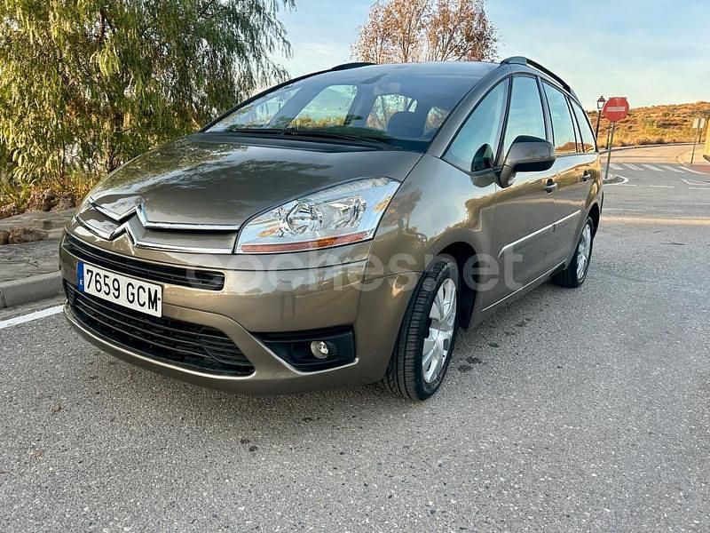 Marrón Usado 2008 Citroën Grand C4 Picasso Exclusive Monovolumen | 5200 € (Un poco caro) - Imagen 1/4