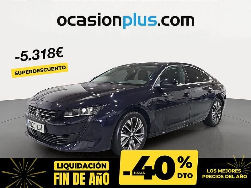 Azul Usado 2020 Peugeot 508 Allure Berlina | 17.900 € (Precio justo) - Imagen 1/4