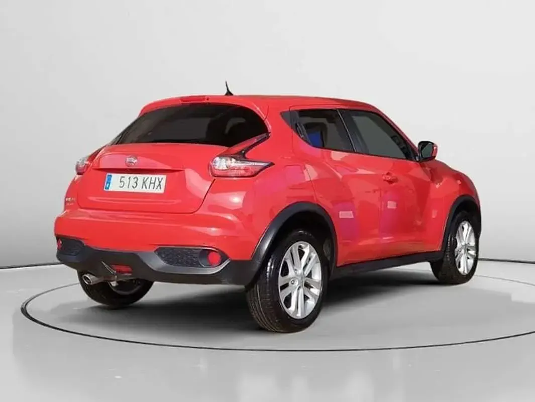 Usado Nissan Juke N-Connecta 110 CV (80 kW) 2018 Rojo SUV