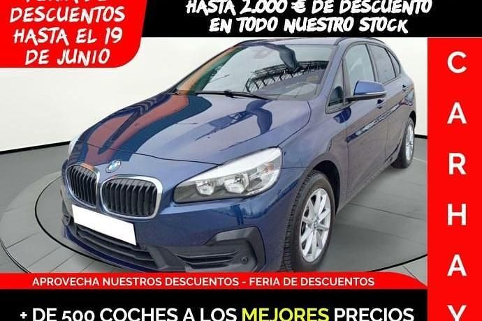 Usado BMW 216 116 CV (85 kW) 2018 Azul Monovolumen
