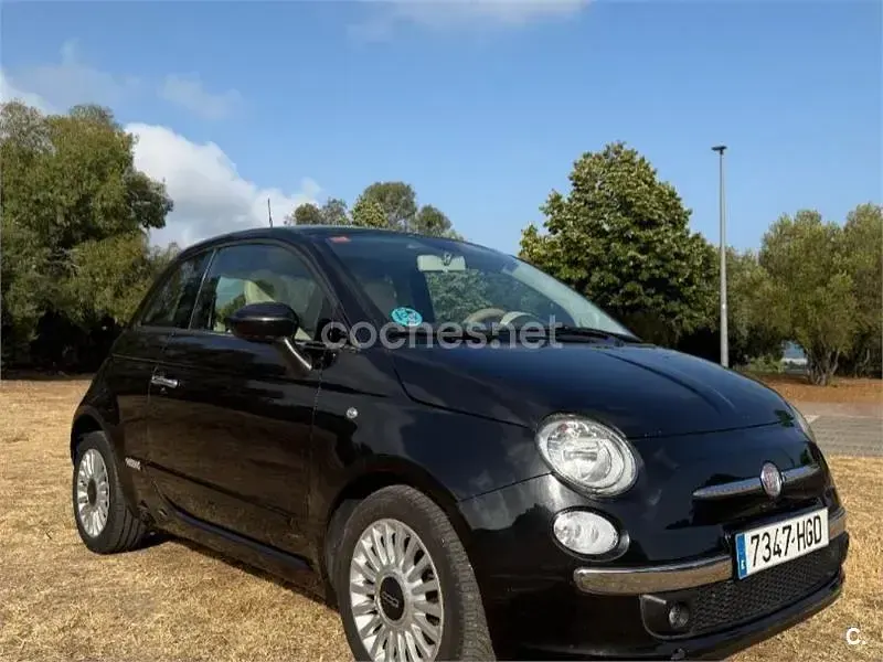 Usado Fiat 500 Sport 85 CV (62 kW) 2011 Negro Berlina