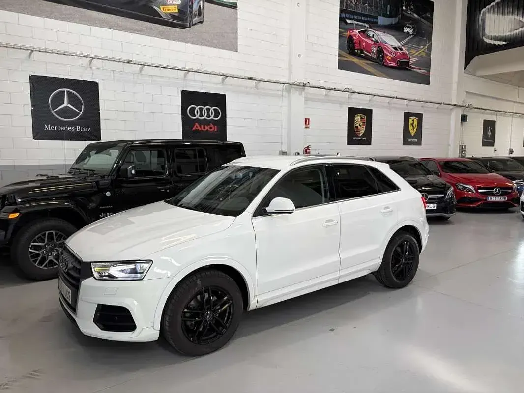 Usado Audi Q3 150 CV (110 kW) 2015 Blanco SUV