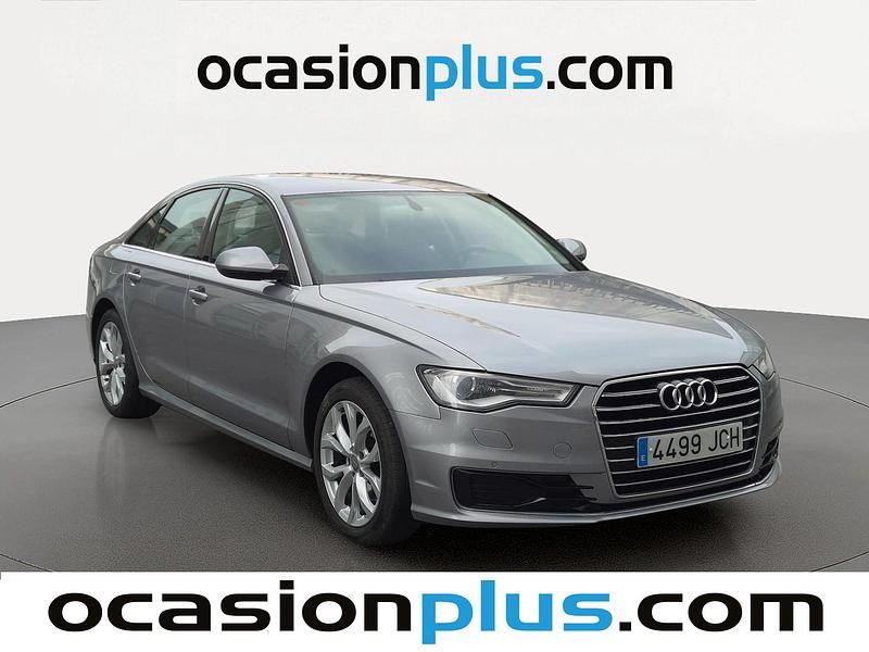 Usado Audi A6 190 CV (139 kW) 2015 Gris Berlina