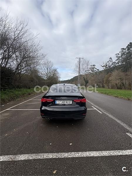 Usado Audi A3 S-Line 184 CV (135 kW) 2018 Negro Berlina