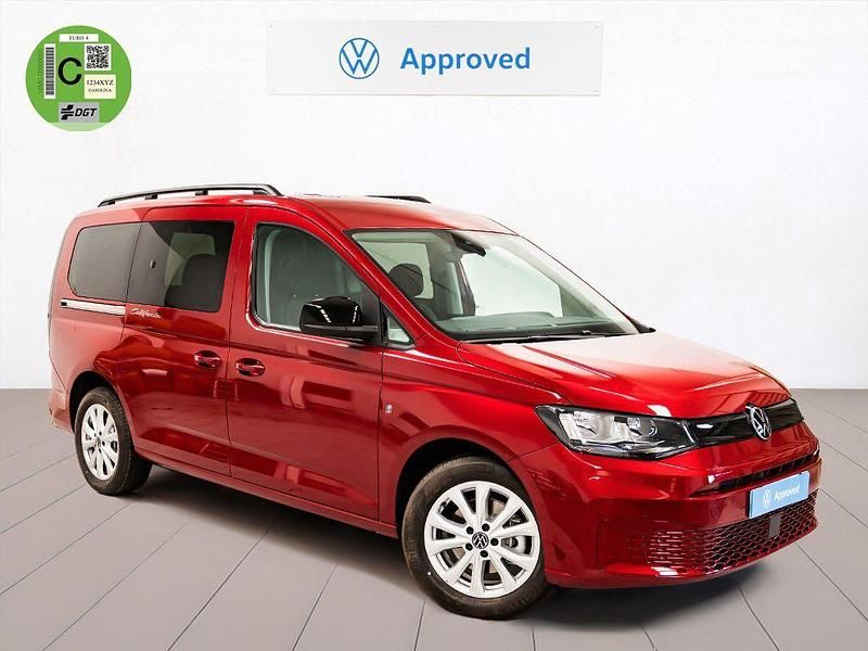 Rojo Nuevo 2025 VW Caddy Maxi California Monovolumen | 43.490 € - Imagen 1/4