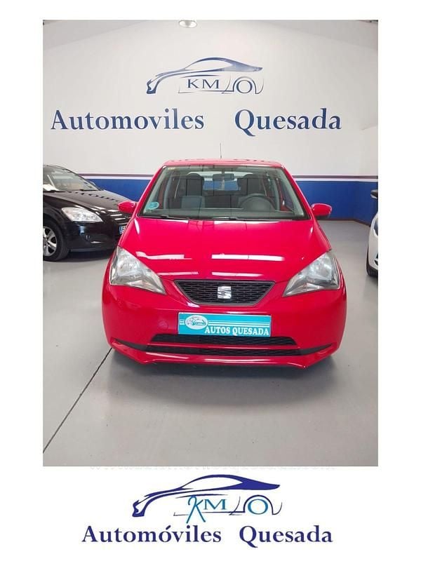 Usado Seat Mii Style 75 CV (55 kW) 2014 Rojo Utilitario