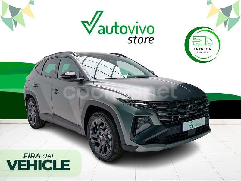 Verde Usado 2024 Hyundai Tucson SUV | 41.400 € - Imagen 1/4