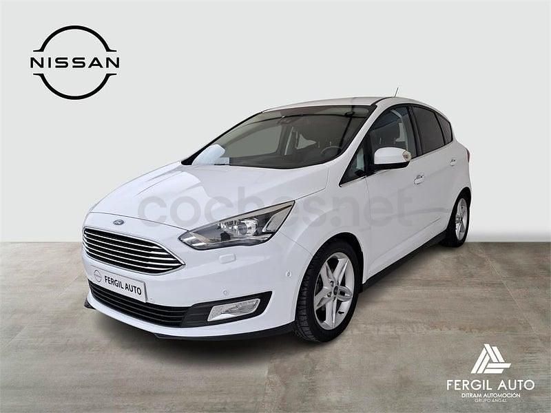Usado Ford C-MAX Titanium 125 CV (91 kW) 2018 Blanco Monovolumen