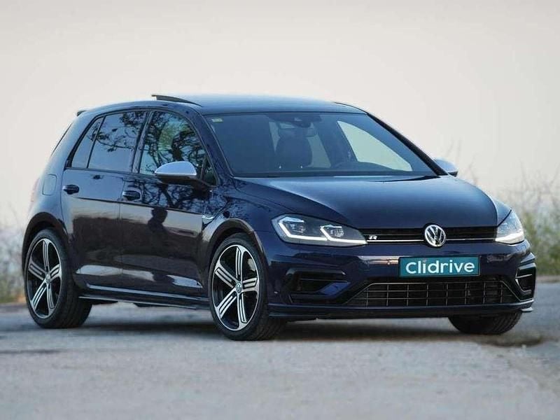 Usado VW Golf VII R 310 CV (228 kW) 2017 Azul Berlina