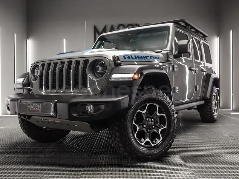 Usado Jeep Wrangler Rubicon 381 CV (280 kW) 2022 Gris / plata SUV
