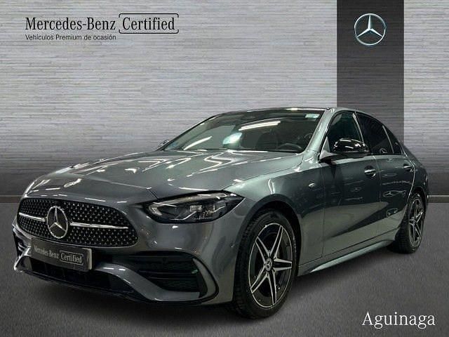 Usado Mercedes C300e AMG line 313 CV (230 kW) 2025 Gris selenita