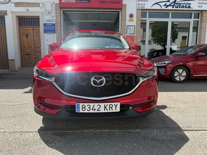 Usado Mazda CX-5 165 CV (121 kW) 2018 Granate SUV