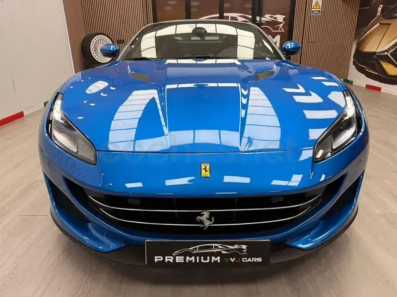 Usado Ferrari Portofino 600 CV (441 kW) 2020 Azul Descapotable