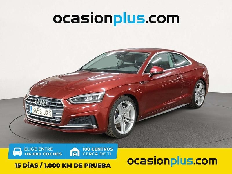Rojo Usado 2017 Audi A5 S-Line Coupe | 26.990 € (Buen precio) - Imagen 1/4