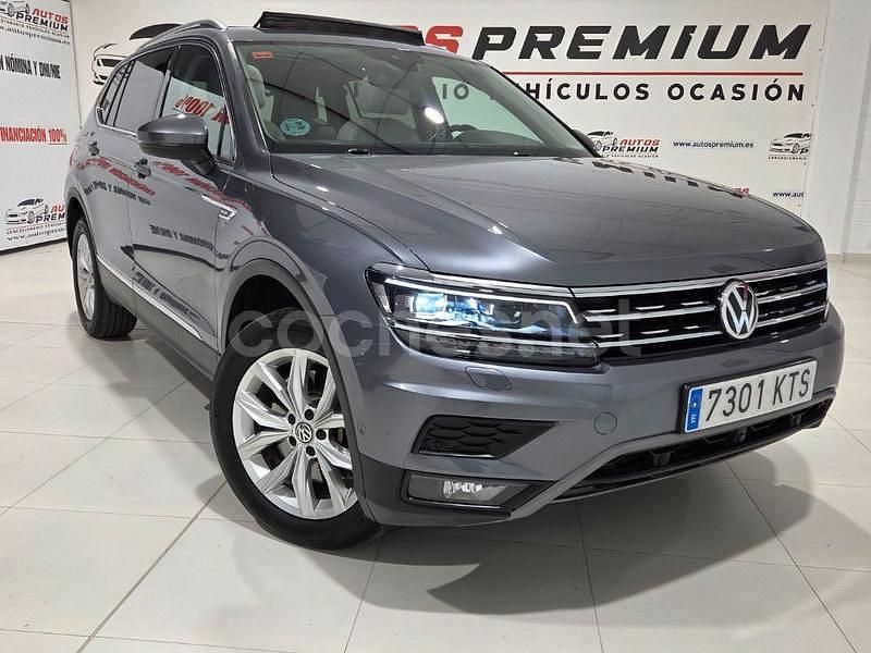 Gris / plata Usado 2019 VW Tiguan Allspace Sportline SUV | 23.990 € (Precio justo) - Imagen 1/4