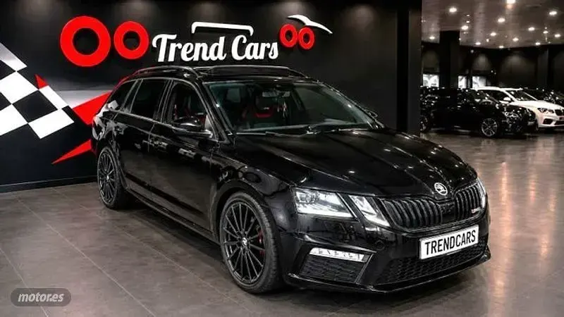 Usado Skoda Octavia RS 245 CV (180 kW) 2017 Negro Familiar