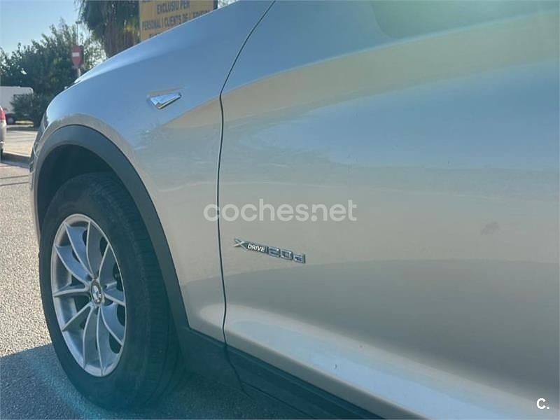 Usado BMW X3 177 CV (130 kW) 2014 Gris / plata SUV