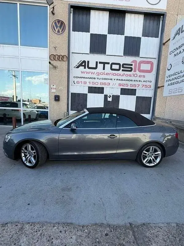 Usado Audi A5 S-Line 150 CV (110 kW) 2014 Gris Coupe