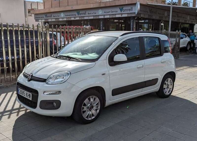 Blanco Usado 2018 Fiat Panda Easy Utilitario | 8500 € (Precio justo) - Imagen 1/4