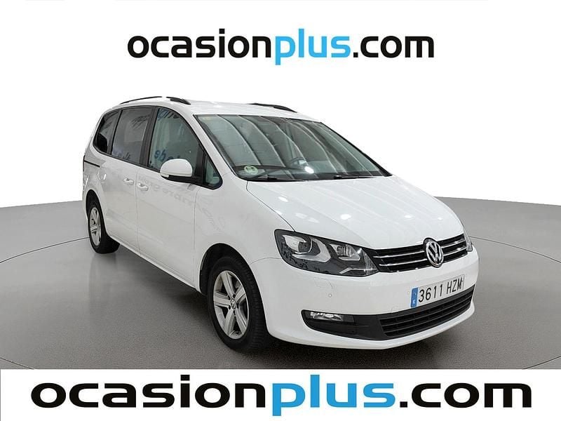 Usado VW Sharan Advance 140 CV (102 kW) 2014 Blanco Monovolumen