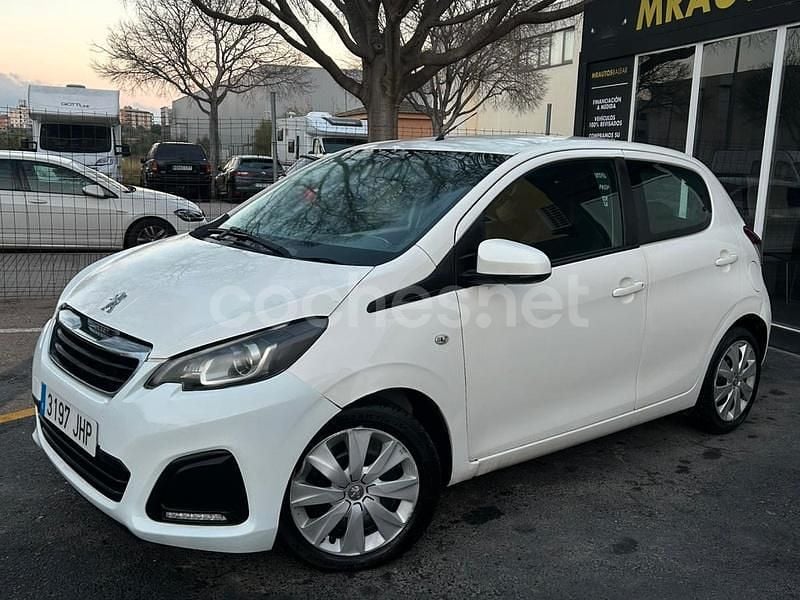 Blanco Usado 2015 Peugeot 108 Berlina | 5990 € (Precio justo) - Imagen 1/4