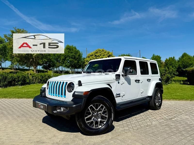 Blanco Usado 2021 Jeep Wrangler SUV | 49.900 € (Super precio) - Imagen 1/4