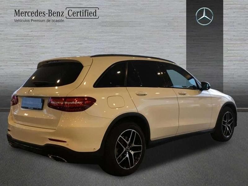 Usado Mercedes GLC220 170 CV (125 kW) 2019 Blanco SUV