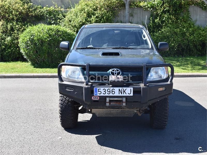 Usado Toyota HiLux 120 CV (88 kW) 2008 Verde Pickup/Camioneta