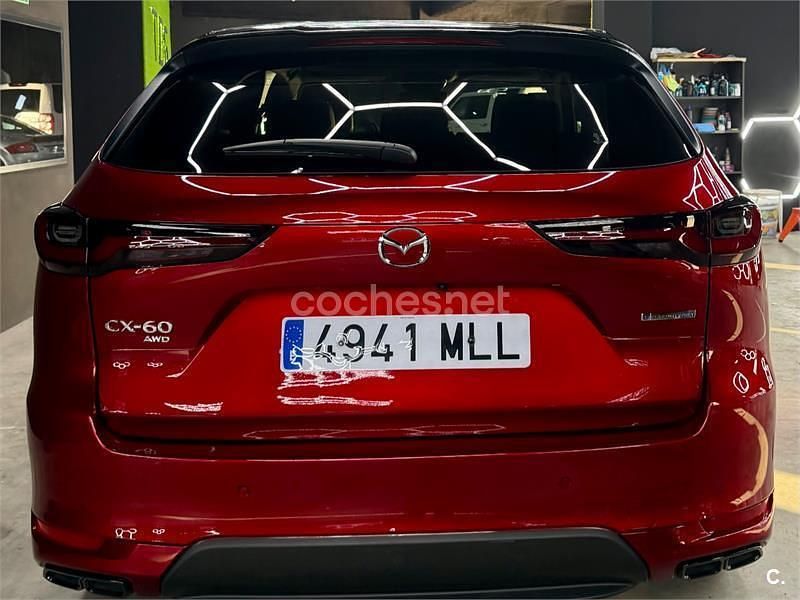 Usado Mazda CX-60 Homura-Line 327 CV (240 kW) 2023 Rojo SUV