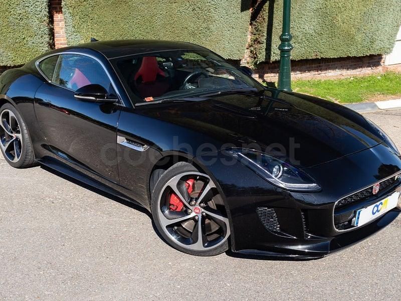 Usado Jaguar F-Type R 550 CV (404 kW) 2016 Negro Coupe