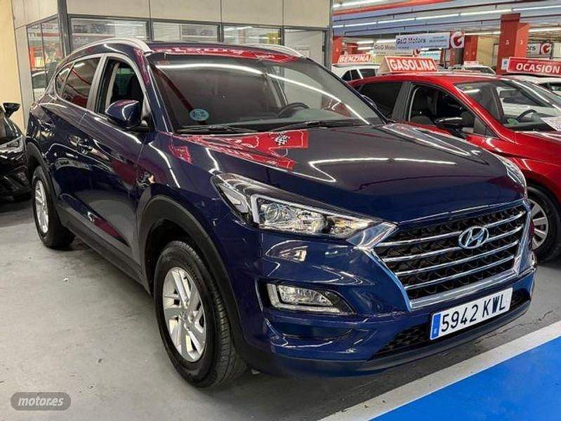 Usado Hyundai Tucson 136 CV (100 kW) 2019 Azul SUV