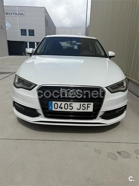 Usado Audi A3 S-Line 150 CV (110 kW) 2016 Blanco Berlina