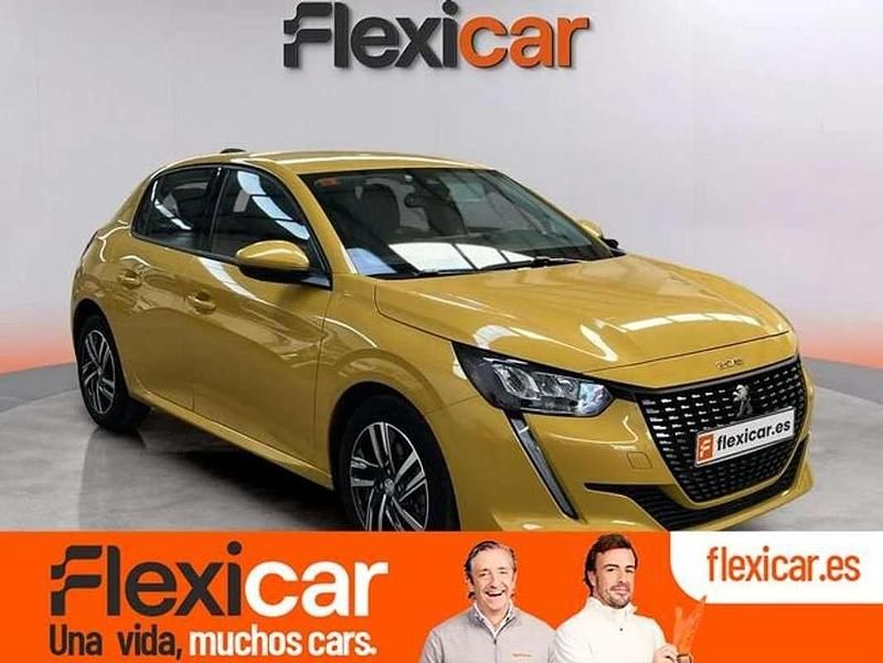 Amarillo Usado 2020 Peugeot 208 Allure Utilitario | 11.890 € (Precio justo) - Imagen 1/4