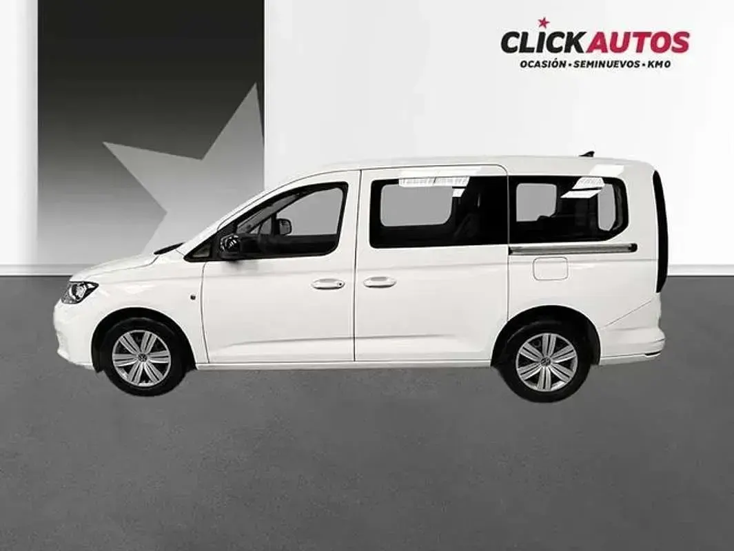 Usado VW Caddy 102 CV (75 kW) 2025 Blanco Monovolumen