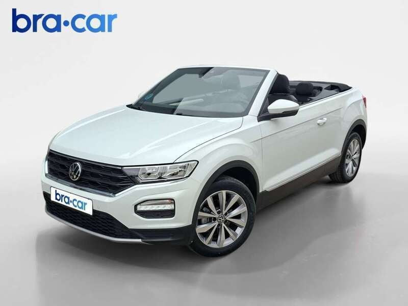 Blanco Usado 2021 VW T-Roc Cabriolet Style Descapotable | 21.390 € (Precio justo) - Imagen 1/4