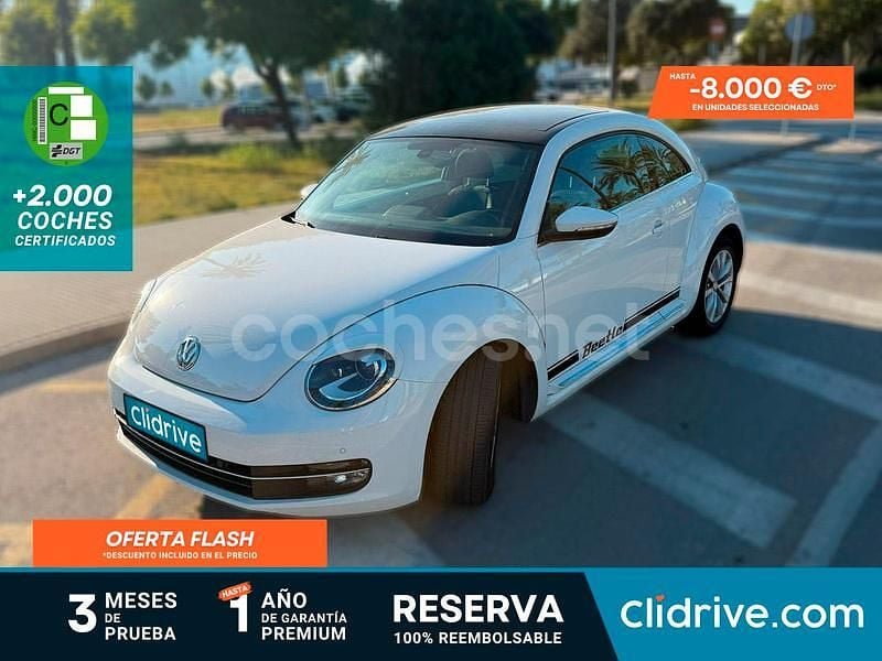 Blanco Usado 2013 VW Beetle Design Descapotable | 16.190 € (Precio justo) - Imagen 1/3