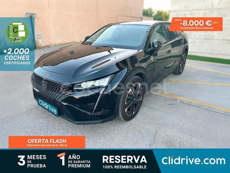 Negro Usado 2023 Peugeot 408 Allure Berlina | 21.390 € (Buen precio) - Imagen 1/3
