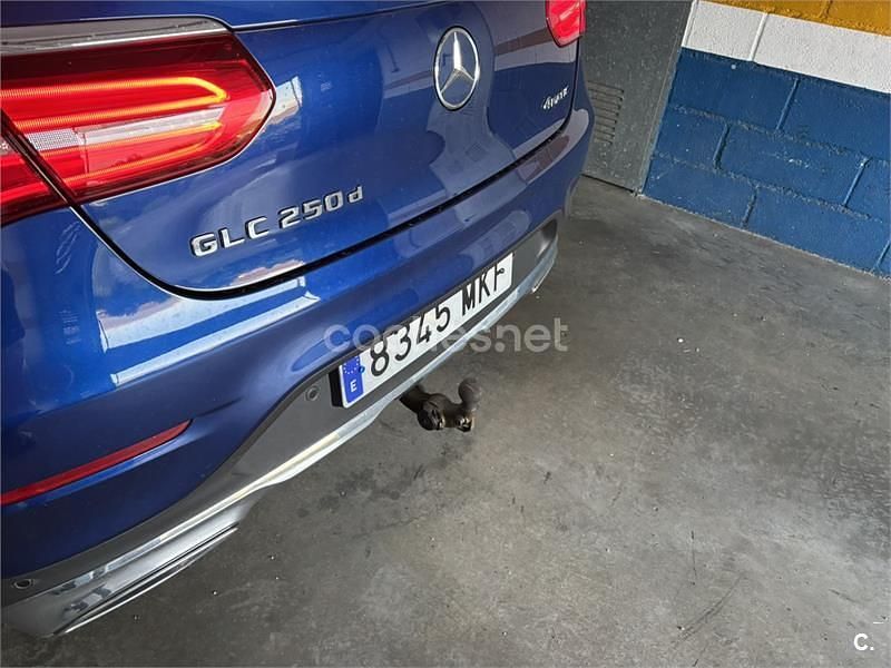Azul Usado 2019 Mercedes GLC250 Coupe | 40.500 € (Precio justo) - Imagen 1/4