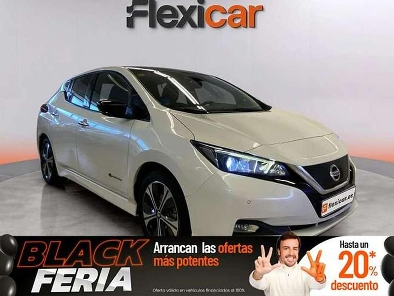 Blanco Usado 2018 Nissan Leaf N-Connecta Utilitario | 10.490 € (Precio justo) - Imagen 1/4