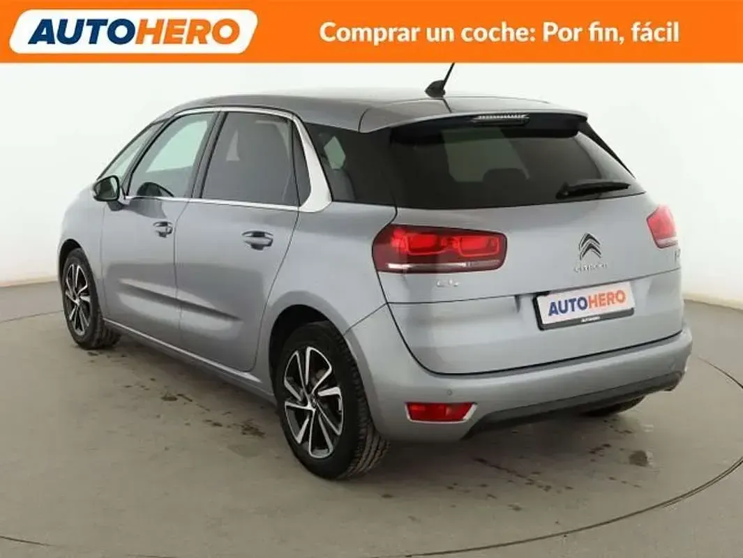 Usado Citroën C4 Feel 131 CV (96 kW) 2018 Gris Utilitario